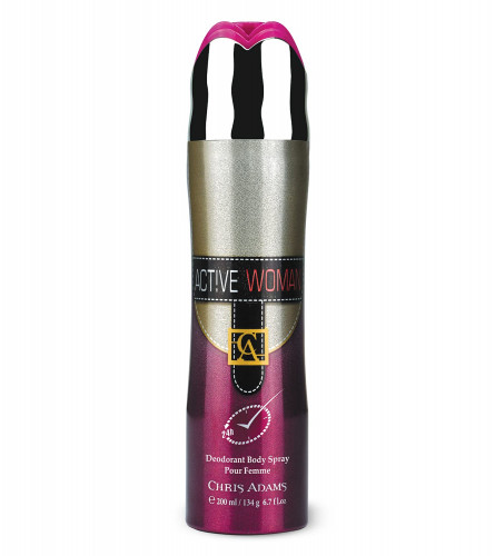 Chris Adams Deodorant Body Spray - Active Woman
