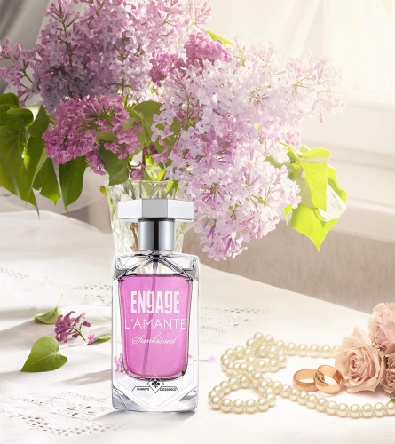 Engage L'amante Sunkissed Eau De Parfum for Women, Floral, Long Lasting and Premium