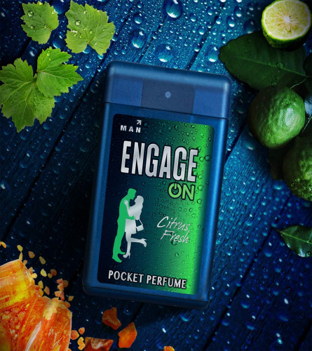 Engage ON Citrus Fresh Pocket Perfume