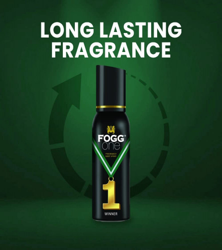 FOGG Fragrance Body Spray for Men, 120 ml - One Winner