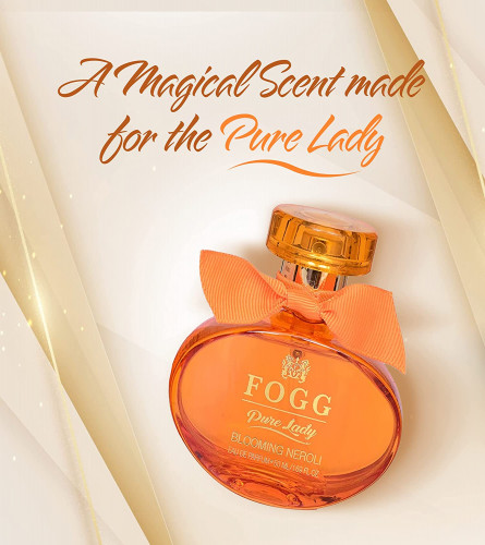 Fogg Pure Lady Blooming Neroli, Eau De Parfum for Women, Floral Fragrance
