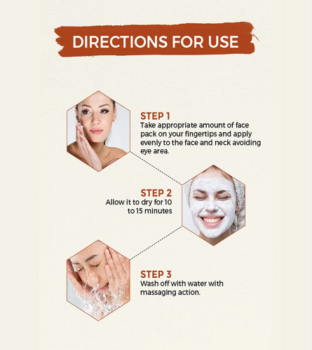 Oshea Herbals Radiance D-Tan Face Pack 120 gm (Pack of 2)