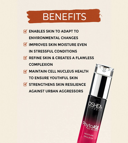 Oshea Herbals PhytoAge Reversal Skin Moisturizing Emulsion Oil 100 ml