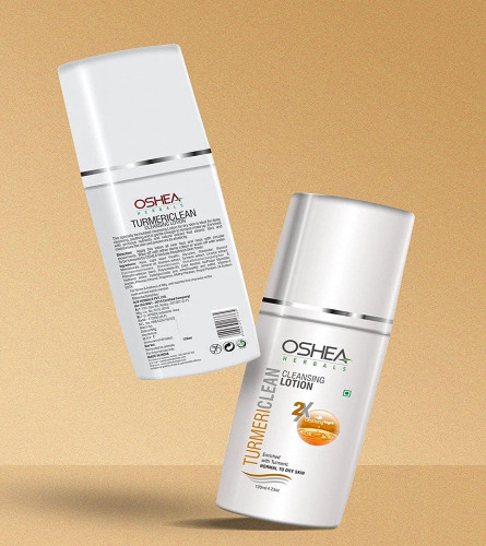 Oshea Herbals Turmericlean Cleansing Lotion 120 ml (Pack of 2)