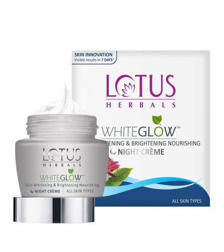 Lotus Herbals White Glow Night Creme 60 gm