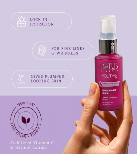 Lotus Herbals YouthRx Firm & Bright Face Serum 30 ml