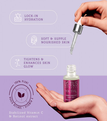 Lotus Herbals YouthRx Firm & Bright Face Oil 15 ml