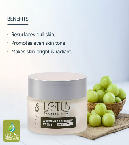 Lotus Professional Phyto Rx Whitening & Brightening Creme 50g