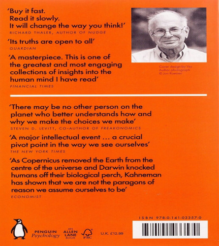 Thinking, Fast and Slow (Paperback)