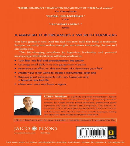 The Mastery Manual by Robin Sharma (Paperback)