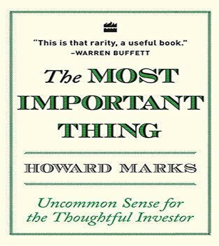 The Most Important Thing (Paperback)