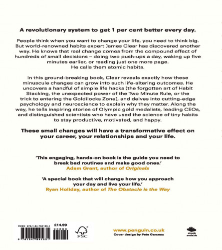 Atomic Habits:(Paperback)