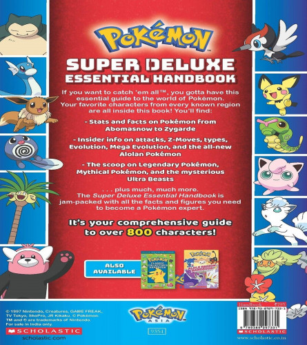 Pokemon : Super Deluxe Essential Handbook(Paperback)