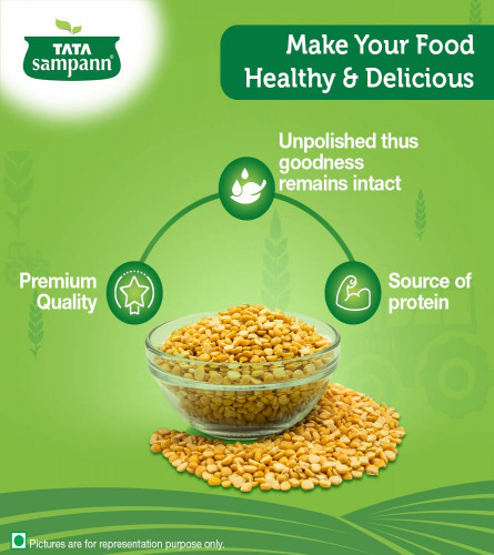Tata Sampann Unpolished Chana Dal 1 kg