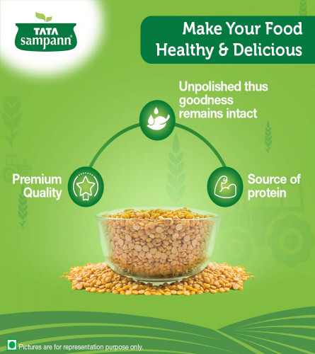 Tata Sampann Unpolished Toor Dal - 1 kg