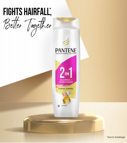 Pantene 2 in 1 Anti Hair Fall Shampoo + Conditioner 180 ml