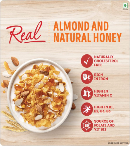 Kellogg's Corn Flakes Real Almond Honey 1kg