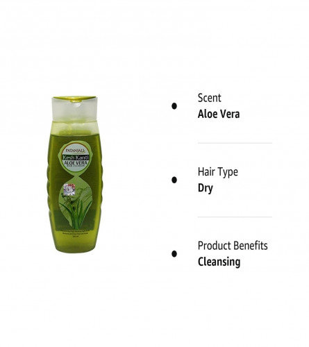 Patanjali Kesh Kanti Shampoo Aloe Vera 200 ml (Pack Of 2)