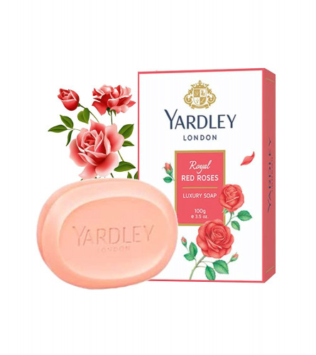 Yardley London Red Roses Soap 100 gm (Pack Of 3)