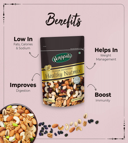 Happilo Premium Healthy Nutmix 200 gm (Pack of 2)