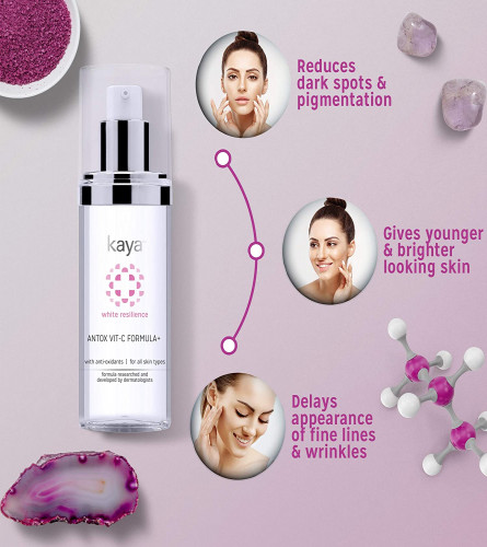 Kaya Antox Vit-C Formula | Vitamin C Face Serum With Anti-Oxidants | Anti Ageing Serum
