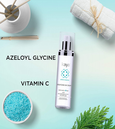 Kaya Clinic Brightening Daily Use Moisturizer Day Cream With Vitamin C &AzeloylGlycine, 50 Ml