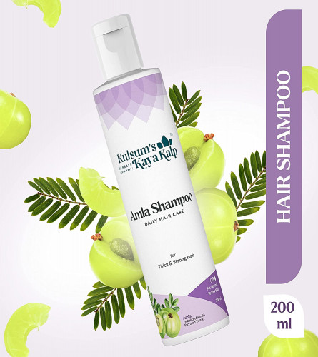 Kulsum's Kaya Kalp Herbals Amla Shampoo Daily Hair Care For Thick & Strong Hair