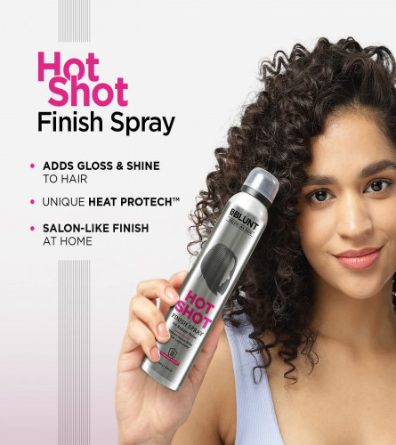 BBlunt Hot Shot Finish Spray For Radiant Shine