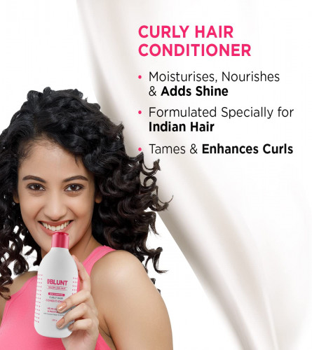 BBLUNT Curly Hair Conditioner with Coconut Water & Jojoba Oil