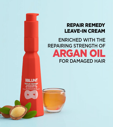 BBLUNT Repair Remedy, Leave-In-Cream for Damaged Hair