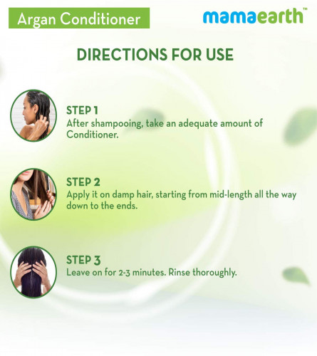 Mamaearth Argan & Apple Cider Vinegar Hair Conditioner For Dry & Frizzy Hair 250 ml