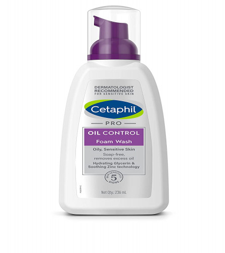 Cetaphil PRO Oil Control Foam Face Wash for Acne & Oily Prone Skin 236 ml