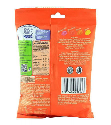 FOX'S Fox Candy Fruits, 90 g (pack of 2) free shipping world