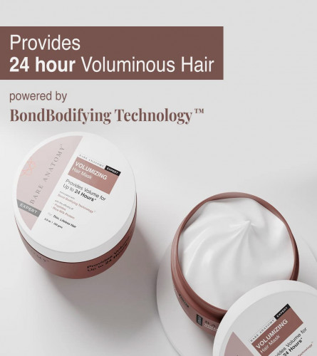 Bare Anatomy Volumizing Hair Mask | Volume For Upto 24 hrs By Peptides & Rich Milk Protein