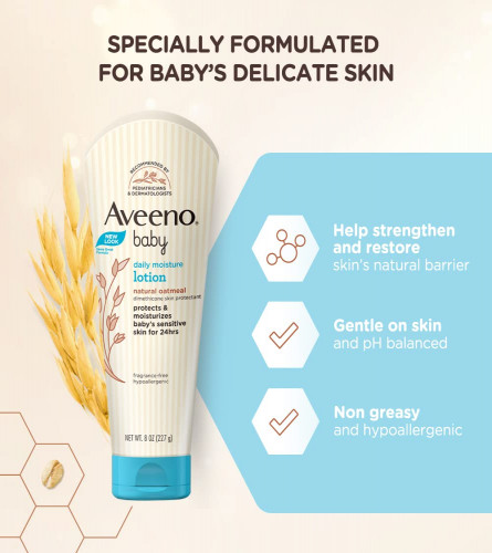 Aveeno Baby Soothing Relief Moisture Cream Fragrance