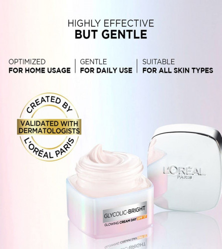 L'Oréal Paris Glycolic Bright Day Cream with SPF 17