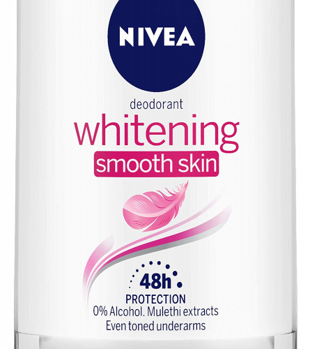 NIVEA Deodorant Roll-on Whitening Smooth Skin for Women 50 ml (pack of 3)