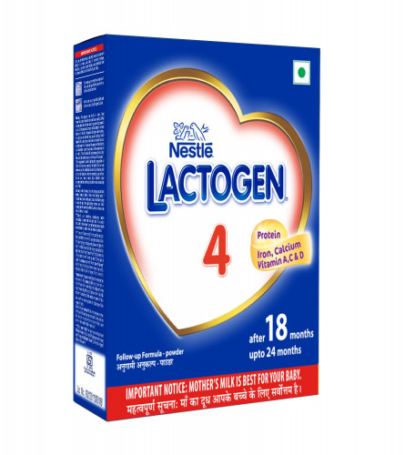 Nestlé LACTOGEN 4 Infant Formula Baby Food (After 18-24 months) 400 gm