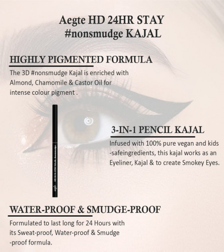 Aegte nonsmudge HD 24hr Stay Kajal