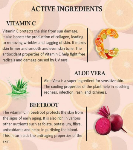 Aegte Organics Vitamin C De-Tan Face Wash