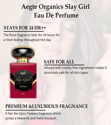 Aegte Organics Slay Girl Eau De Perfume For Women
