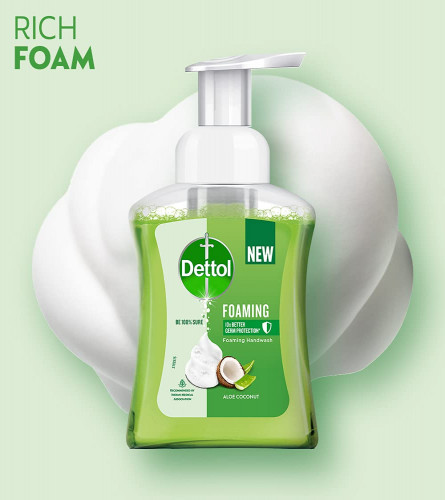 Dettol Foaming Handwash Pump - Aloe Coconut
