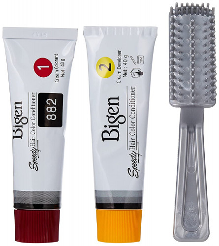 Bigen Speedy Hair Color, 80 gm - Brownish Black 882