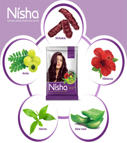 Nisha Henna Based Hair Color