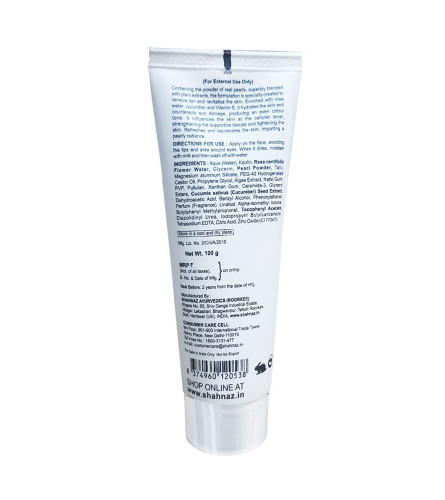 Shahnaz Husain Pearl Mask, Cream