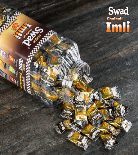 Swad Chocolate Candy Chulbuli Imli Jar 150 Toffee