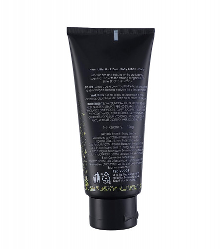 Avon Little Black Dress Party Body Lotion | Scented Body Lotion for Women
