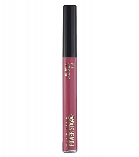 Avon Natural True Color Power Stay Liquid Lipstick, 16 Hours Staty, In Charge Mauve