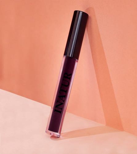 Inatur Lip Gloss | Glossy Lip Color | Lightweight & Non - Sticky