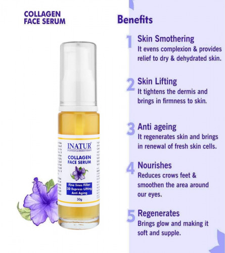 Inatur Collagen Anti Ageing Face Serum